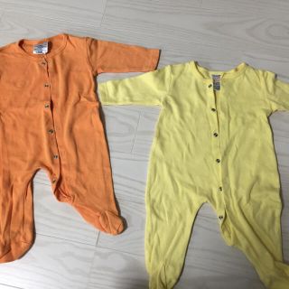 ベビー肌着 0〜3MONTH (50〜60) 美品(肌着/下着)