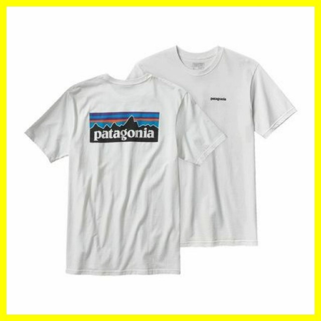 patagonia(パタゴニア)のSサイズ patagonia パタゴニア Tシャツ 半袖 白T メンズのトップス(Tシャツ/カットソー(半袖/袖なし))の商品写真