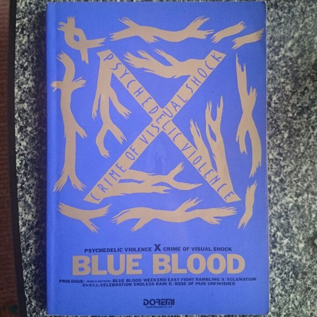 X★バンドスコア★blueblood★ブルーブラッド★XJAPAN エンタメ/ホビーの本(その他)の商品写真