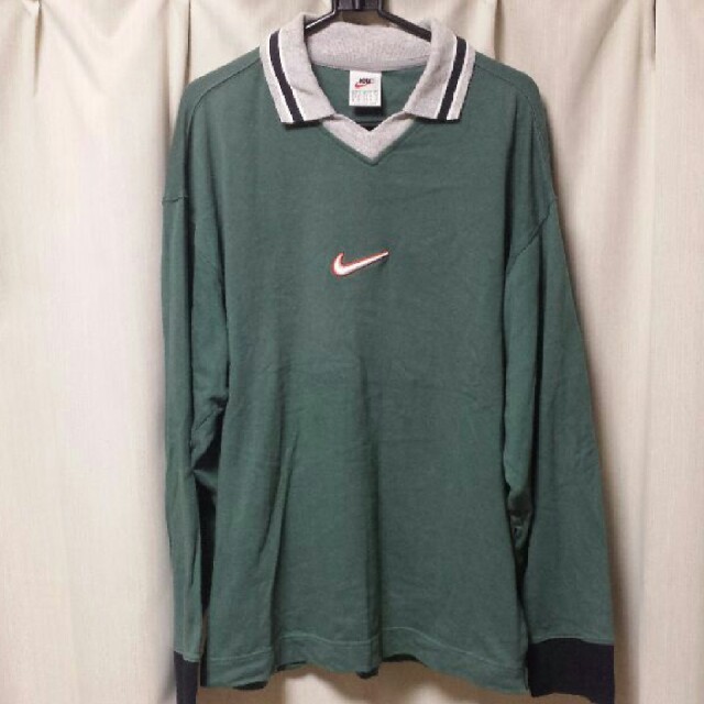 NIKE(ナイキ)のてる様専用！90's Nike Polo shirt  ポロシャツ 銀タグ メンズのトップス(ポロシャツ)の商品写真