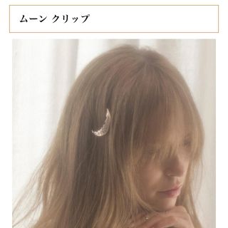 ＊Lily's closet様専用 正規品 プリュイ ムーンクリップ(バレッタ/ヘアクリップ)