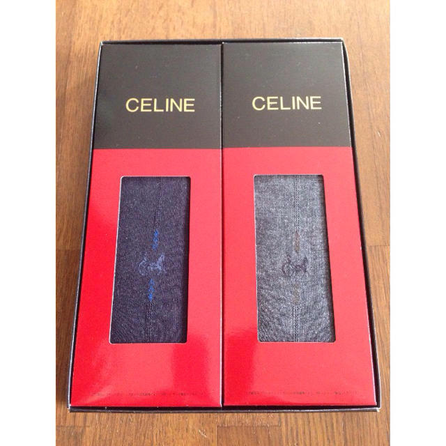 celine(セリーヌ)のセリーヌ ２足セット メンズのレッグウェア(ソックス)の商品写真