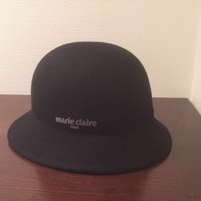 Marie Claire(マリクレール)の黒 帽子 レディースの帽子(その他)の商品写真
