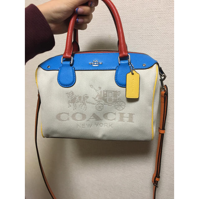 COACH(コーチ)の激かわcoachのハンドバッグ💓💓 レディースのバッグ(ハンドバッグ)の商品写真