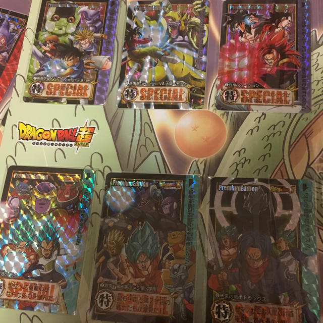 ドラゴンボール カードダス&ジャンプ展 カードダス 3点 セット 計17枚 | フリマアプリ ラクマ