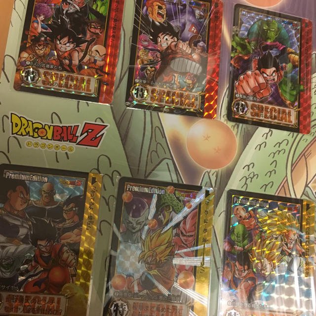 ドラゴンボール カードダス&ジャンプ展 カードダス 3点 セット 計17枚