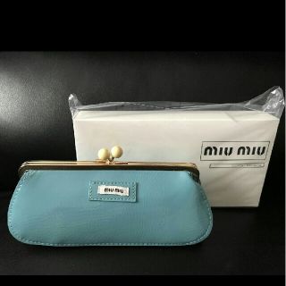 ミュウミュウ(miumiu)のミュウミュウ miumiu ポーチ  ノベルティ(ポーチ)