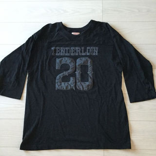 テンダーロイン(TENDERLOIN)の中古  テンダーロインの七分袖Tシャツ XLサイズ  TENDERLOIN(Tシャツ/カットソー(七分/長袖))