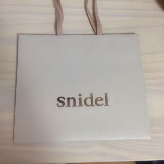 スナイデル(SNIDEL)のsnidel♡ショッパー(ショップ袋)