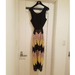 ビーシービージーマックスアズリア(BCBGMAXAZRIA)のBCBGMAXAZRIA♡セクシーレースワンピース(ひざ丈ワンピース)