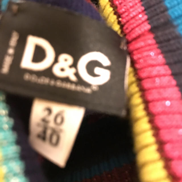 D&G(ディーアンドジー)のD&G ニット ノースリーブ レディースのトップス(ニット/セーター)の商品写真