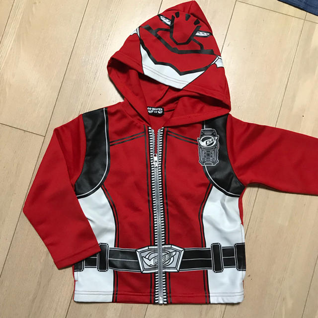 BANDAI(バンダイ)のゴーバスターズ レッド 110 キッズ/ベビー/マタニティのキッズ服男の子用(90cm~)(その他)の商品写真