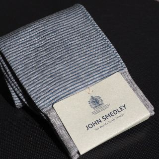 ジョンスメドレー(JOHN SMEDLEY)のJOHN SMEDLEY  ボーダーソックス  4色の中から1足をお選び下さい(ソックス)