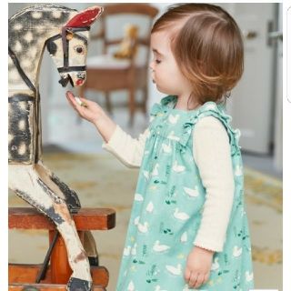 ボーデン(Boden)の【メーカー完売サイズ】mini Boden ＊ アヒル柄コードワンピース(ワンピース)