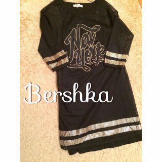 ベルシュカ(Bershka)のBershkaメッシュワンピ(ミニワンピース)