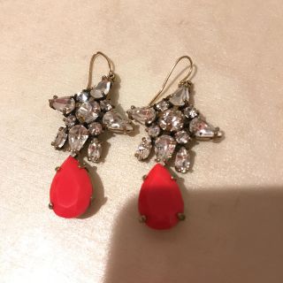 ジェイクルー(J.Crew)のJ.CREW   星型 キラキラビジューピアス(ピアス)