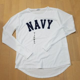 ネイビーナチュラル(navy natural)のお値下げ💴⤵新品　シンプルロンT(その他)