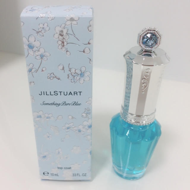 JILLSTUART(ジルスチュアート)の新品！未使用＊ジルスチュアートブルートップコート コスメ/美容のネイル(ネイルトップコート/ベースコート)の商品写真