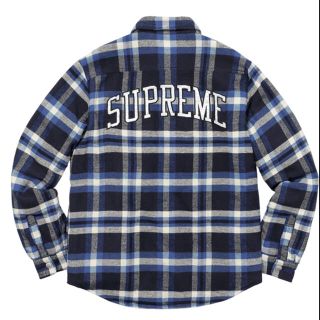 シュプリーム(Supreme)のSupreme Quilted Arc Logo Flannel Shirt(シャツ)