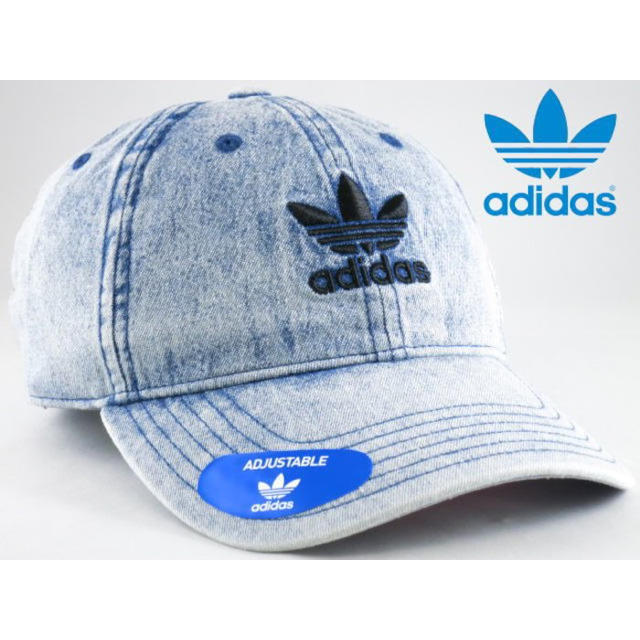 adidas(アディダス)のadidas Originals デニムキャップ 正規品 レディースの帽子(キャップ)の商品写真