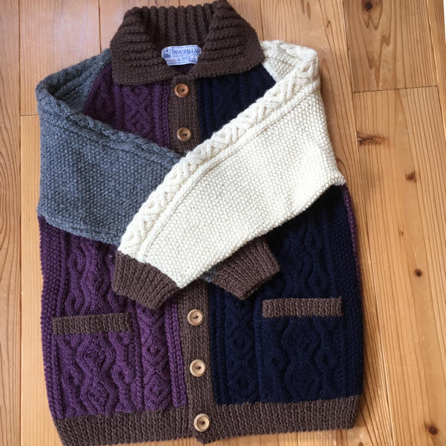 INVERALLAN HAND KNIT CRAZY シップス スコットランド製