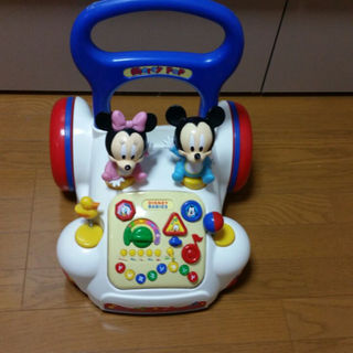 ミッキーマウス　歩行訓練器(手押し車/カタカタ)