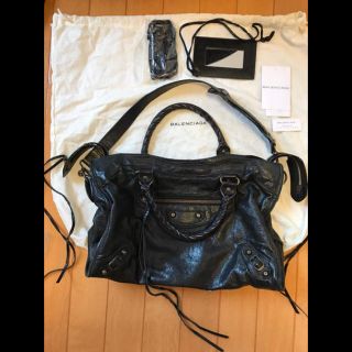 バレンシアガバッグ(BALENCIAGA BAG)のバレンシアガ シティ ブラック(ハンドバッグ)