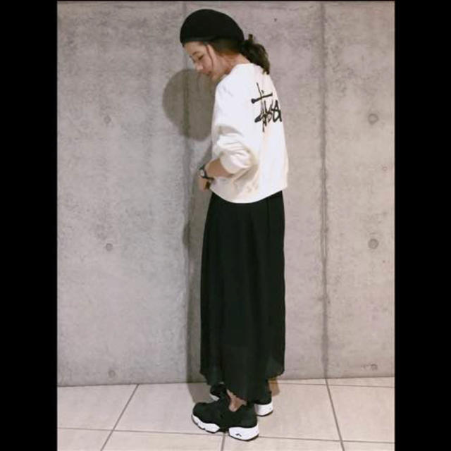 stussywomen ワイドスリーブロゴスウェット | hartwellspremium.com