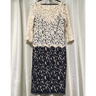 タダシショウジ(TADASHI SHOJI)のTADASHI SHOJI 総レース/上品ワンピース/ドレス(ひざ丈ワンピース)