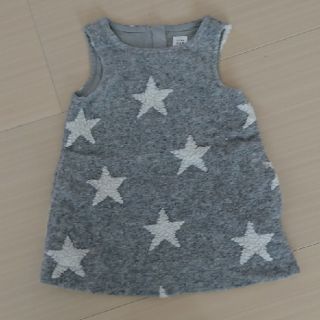 ベビーギャップ(babyGAP)のGAP 星柄 ジャンパースカート ワンピース スタージャガード 12～18m(ワンピース)