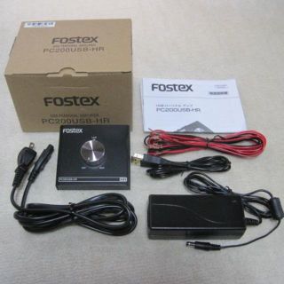 FOSTEX パーソナルアンプ　PC200USBーHR ブラック　(アンプ)