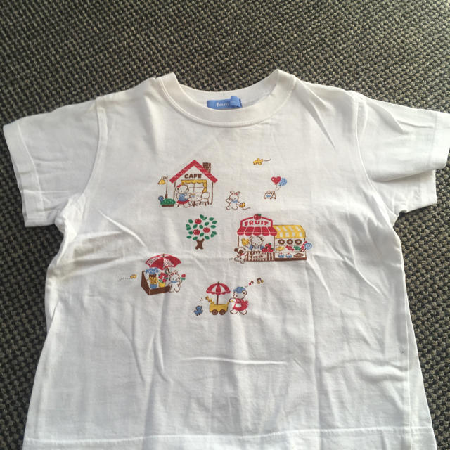 familiar(ファミリア)のファミリア 女の子 3枚セット Ｔシャツ ノースリーブ キッズ/ベビー/マタニティのキッズ服女の子用(90cm~)(Tシャツ/カットソー)の商品写真