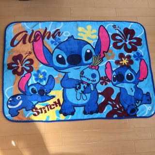 スティッチ Stitch ブランケット ひざ掛け ディズニー
