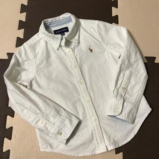 ラルフローレン(Ralph Lauren)のラルフローレン白シャツ100センチ(ブラウス)