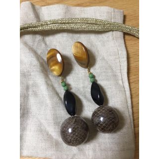 プラージュ(Plage)の正規品 刻印あり st,cat plage パイソンピアス(ピアス)