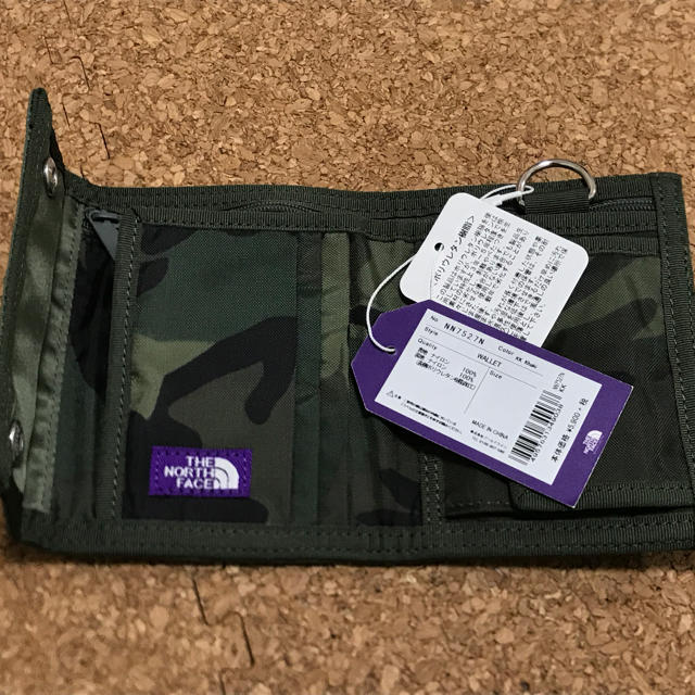 THE NORTH FACE(ザノースフェイス)のノースフェイス リモンタナイロンウォレット 財布 カーキ メンズのファッション小物(折り財布)の商品写真