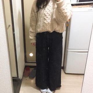 ダブルクローゼット(w closet)のデニム ワイドパンツ＊(デニム/ジーンズ)