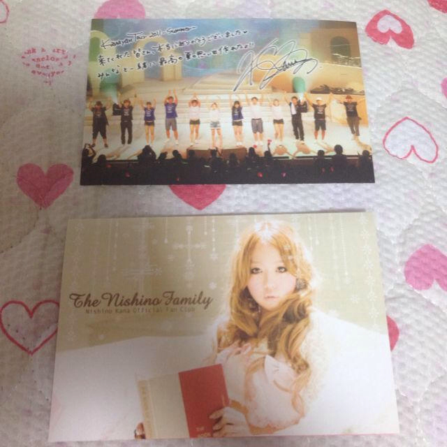 西野カナ♡ファンクラブ限定ポストカードの通販 by ゆうみってぃ 西野カナ♡ファンクラブ限定ポストカードの通販 by ゆうみってぃ