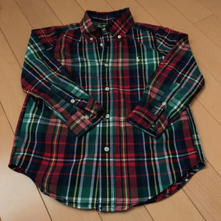 ラルフローレン(Ralph Lauren)のラルフローレン 110  チェックシャツ(ブラウス)
