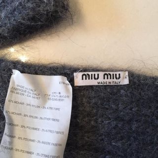 ミュウミュウ(miumiu)のmiu miu ロングマフラー(マフラー/ショール)