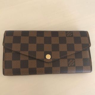 ルイヴィトン(LOUIS VUITTON)のルイヴィトン ダミエ長財布(財布)