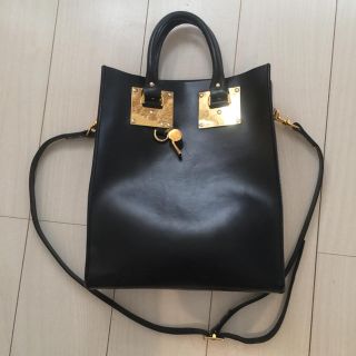 ソフィーヒュルム(SOPHIE HULME)のきろろ様専用☆ソフィーヒュルム♥︎ ショルダーバック♥︎ 黒(ショルダーバッグ)