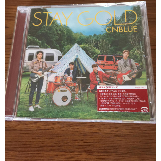 CNBLUE(シーエヌブルー)のCNBLUE  STAY GOLD(通常版プレス) エンタメ/ホビーのCD(K-POP/アジア)の商品写真