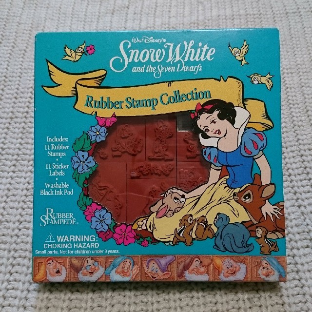 Disney(ディズニー)のシンデレラ/白雪姫/スタンプセット ハンドメイドの文具/ステーショナリー(はんこ)の商品写真