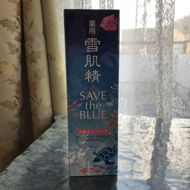 新品未開封 コーセー雪肌精 SAVE the BLUE 500ML