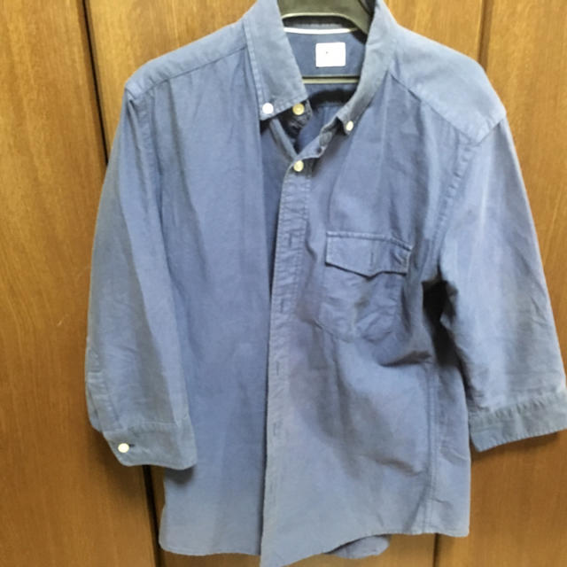UNIQLO(ユニクロ)のメンズ ユニクロ 七分丈シャツ メンズのトップス(Tシャツ/カットソー(七分/長袖))の商品写真