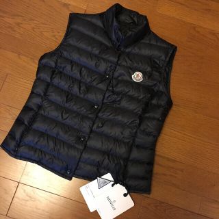 モンクレール(MONCLER)のモンクレール ベスト☆MONCLER LIANE 黒 1(ダウンベスト)