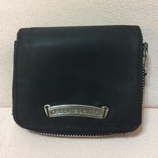 クロムハーツ(Chrome Hearts)の【鑑定済】クロムハーツ スクエアジップ ナイロン 財布 二つ折り財布 ウォレット(折り財布)