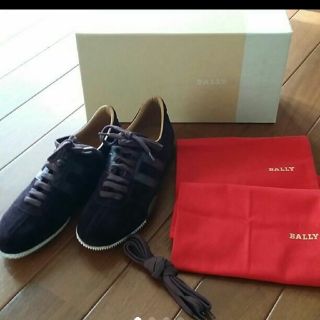 バリー(Bally)のBALLY新品未使用品焦げ茶スニーカー(スニーカー)