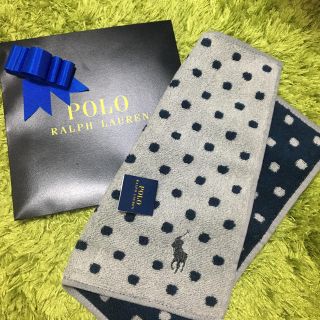 ポロラルフローレン(POLO RALPH LAUREN)の新品タグ付き♡ハンカチ(ハンカチ)